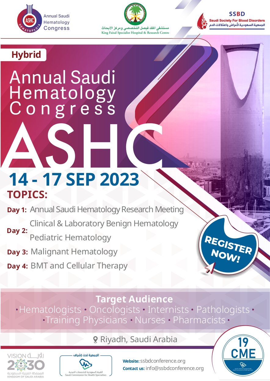 Annual Saudi Hematology Congress