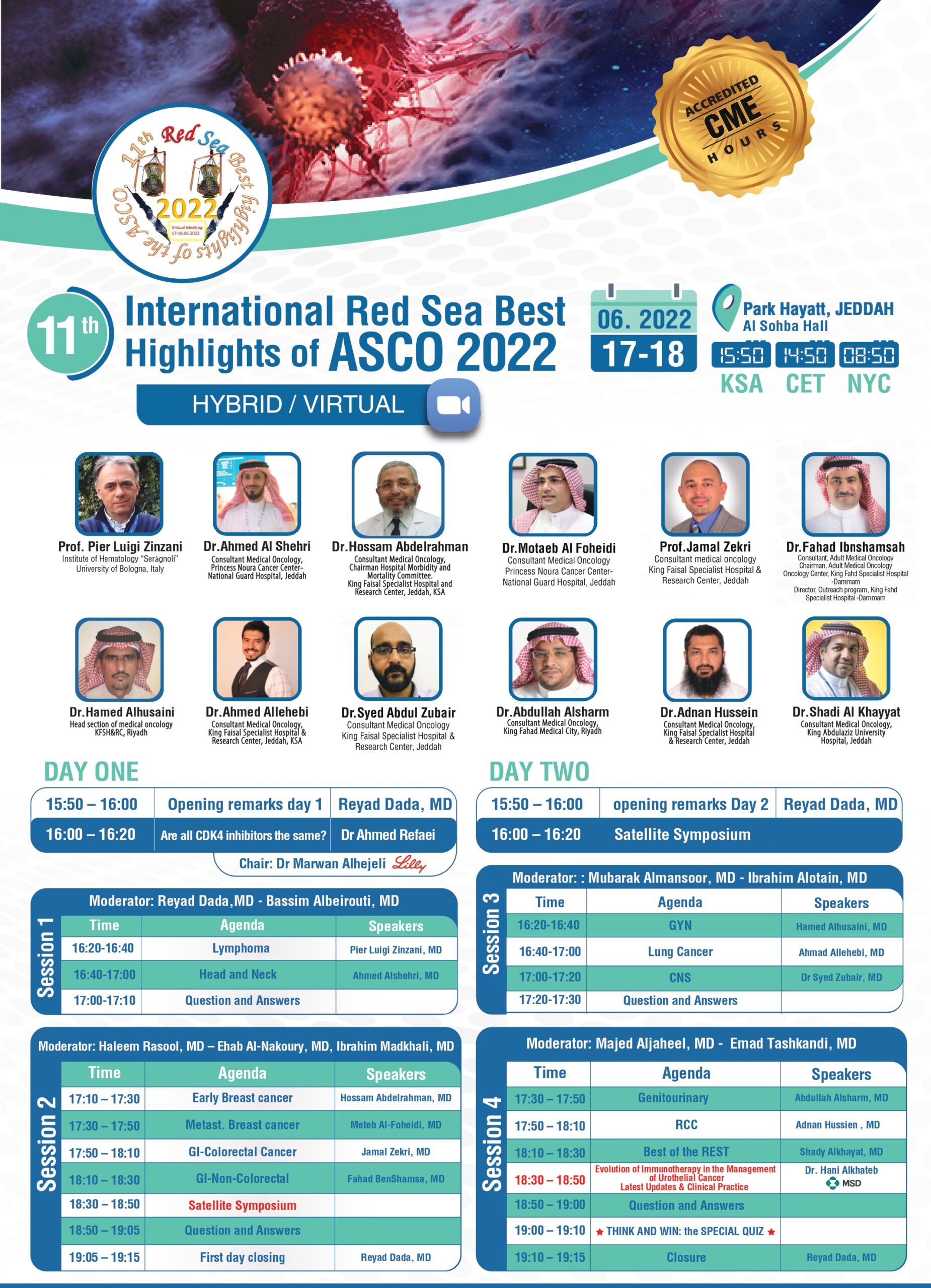 11th Red Sea Best Highlights Of ASCO 2022